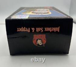 Elvis Presley Jukebox Salt And Pepper Shakers Vandor 2005 New Stackable Rare NIB