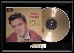 Elvis Presley King Creole Gold Record Lp Non Riaa Award Rare Soundtrack Album