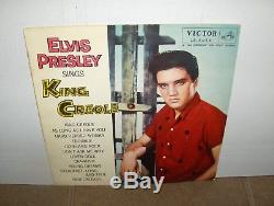 Elvis Presley King Creole LP ULTRA RARE Japan Only 1958 VG- Vinyl Japanese