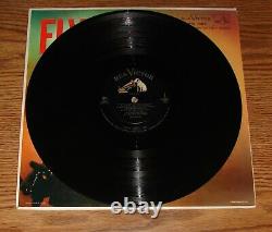 Elvis Presley LPM-1382 Mono MEGA RARE LP & COVER with TEXT ON BACK