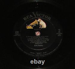 Elvis Presley LPM-1382 Mono MEGA RARE LP & COVER with TEXT ON BACK