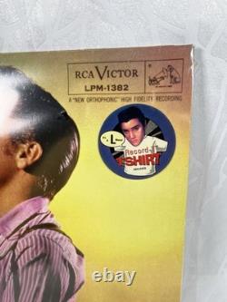 Elvis Presley LPM-1382 Mono RCA Victor Records 1956 with Tshirt RARE SEALED Vtg