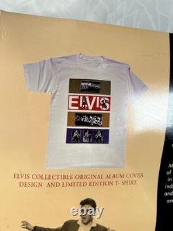 Elvis Presley LPM-1382 Mono RCA Victor Records 1956 with Tshirt RARE SEALED Vtg