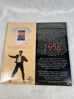 Elvis Presley LPM-1382 Mono RCA Victor Records 1956 with Tshirt RARE SEALED Vtg