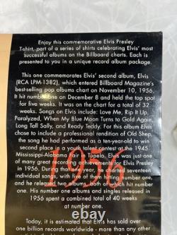 Elvis Presley LPM-1382 Mono RCA Victor Records 1956 with Tshirt RARE SEALED Vtg