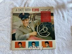 Elvis Presley LPM-2011 A Date With Elvis LP I 1S/1S Original WithRed Sticker RARE