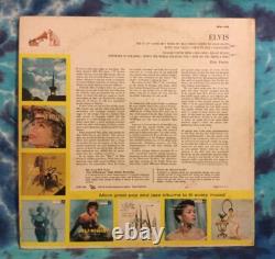 Elvis Presley LP Elvis SELF TITLED 1956 AD BACK Rare RCA Victor LPM-1382
