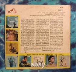 Elvis Presley LP Elvis SELF TITLED 1956 AD BACK Rare RCA Victor LPM-1382