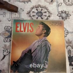 Elvis Presley LP Elvis SELF TITLED 1956 AD BACK Rare RCA Victor LPM-1382