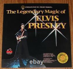Elvis Presley LP Extremely Rare Factory Misprint Label Reads Music Not Magic