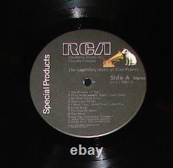 Elvis Presley LP Extremely Rare Factory Misprint Label Reads Music Not Magic