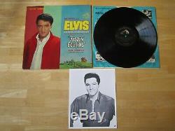 Elvis Presley LP, Kissin' Cousins, RCA #LSP-2894, rare cover No Cast, Bonus Photo