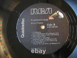 Elvis Presley LP, Promised Land, RARE QuadraDisc, Black label, RCA # ADP1-0873