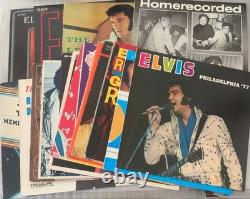 Elvis Presley LP Vinyl Lot 17 Records Rare Collection Rock Classics Bundle Japan