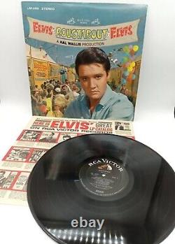 Elvis Presley LSP-2999 Roustabout LP H 1S/1S Silver Stereo Original 1964 RARE