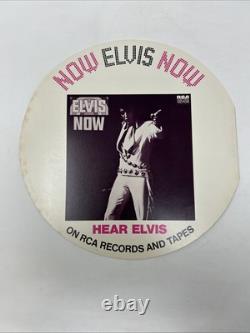 Elvis Presley Las Vegas Hilton 1972 Souvenir Menu RCA Records And Tapes Red RARE