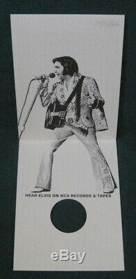 Elvis Presley Las Vegas Hilton Hotel Personal Concert Invitation 1973 RARE