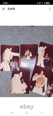 Elvis Presley Last Concert Indianapolis Pics Rare Authentic! Vintage Withsun Outfi