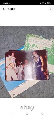 Elvis Presley Last Concert Indianapolis Pics Rare Authentic! Vintage Withsun Outfi