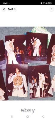 Elvis Presley Last Concert Indianapolis Pics Rare Authentic! Vintage Withsun Outfi