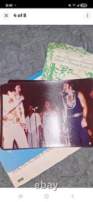 Elvis Presley Last Concert Indianapolis Pics Rare Authentic! Vintage Withsun Outfi