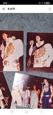 Elvis Presley Last Concert Indianapolis Pics Rare Authentic! Vintage Withsun Outfi
