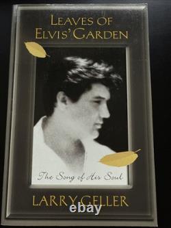 Elvis Presley Leaves Of Elvis' Garden Book Original Signed Larry Geller RARE