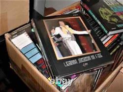 Elvis Presley Leaving Jackson On Fire BOOK/CD/ very rare ship in 1 day