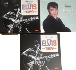 Elvis Presley Limited Edition 3CD Box 1969 Memphis Vegas Rare With Photo Book