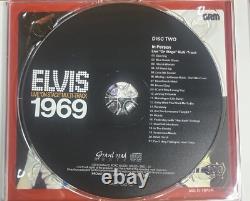 Elvis Presley Limited Edition 3CD Box 1969 Memphis Vegas Rare With Photo Book