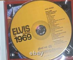 Elvis Presley Limited Edition 3CD Box 1969 Memphis Vegas Rare With Photo Book
