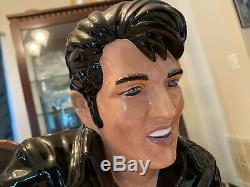 Elvis Presley Limited Edition Cookie Jar Rare With Certificate