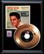Elvis Presley Little Sister 45 Rpm Gold Record Rare Non Riaa Framed