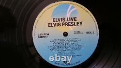 Elvis Presley Live Rare Australia K-Tel Limited Collectors Edition LP 1981