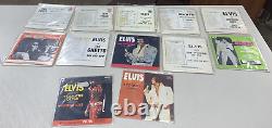 Elvis Presley Lot (22) Rare Australian EP Picture Sleeve Australia 7' Singles