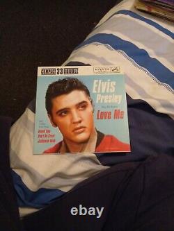 Elvis Presley Love Me Ep Limited Edition On Blue Vinyl Rare Now Deleted