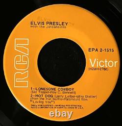 Elvis Presley-Loving You II-RARE 1968 US ORANGE LABEL 7EP withNo Title Cover-NM