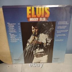 Elvis Presley Lp Aql1-2428 Moody Blue Shrink Rare Black Vinyl