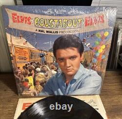 Elvis Presley Lp Lpm-2999 Roustabout Rare Mono Label 1965- Shrink High Grade