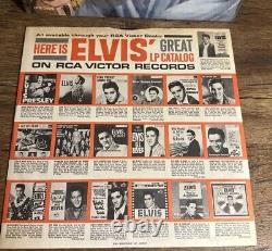 Elvis Presley Lp Lpm-2999 Roustabout Rare Mono Label 1965- Shrink High Grade