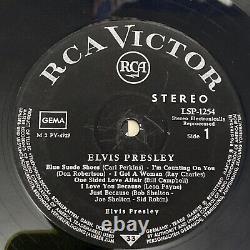 Elvis Presley Lp Self Titled -vg -very Rare -lsp-1254 -rock -stereo-german