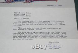 Elvis Presley MGM Colonel Parker Tom Diskin Letter With Envelope 1960 RARE