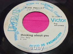 Elvis Presley MI BOY Thinking about you RARE PROMO COPY MISSPELLED TITLE INKA PE