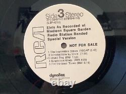 Elvis Presley Madison Square Garden Rare Banded Wlp 2 Lp Sps-33-571 Stereo