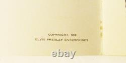 Elvis Presley Magazine 1956 Concert F Club Program Souvenir Photo Album Rare Epe