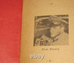 Elvis Presley Man Or Mouse small Booklet 1958 Chaw Mank RARE