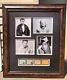 Elvis Presley, Marilyn Monroe, James Dean, Humphrey Bogart Framed Autographs Rare