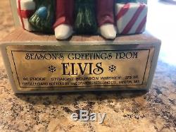 Elvis Presley McCormick Bottle Decanter Christmas Tree Empty Very Rare