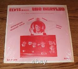 Elvis Presley Meets The Beatles. Extremely Rare LP. Opened Still In Shrink