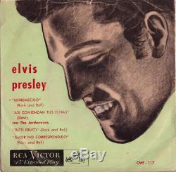 Elvis Presley Mega Rare 1957 Chile Ep Rca Victor Cme-117